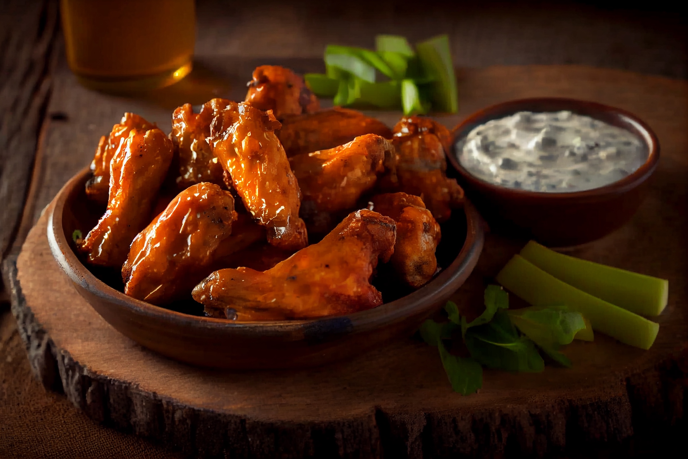 Buffalo chicken wings